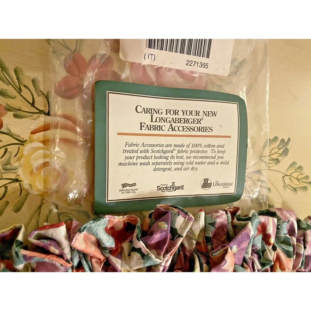 Longaberger Garter Medium Petunia #2271365 ~ New Old‎ Stock!!